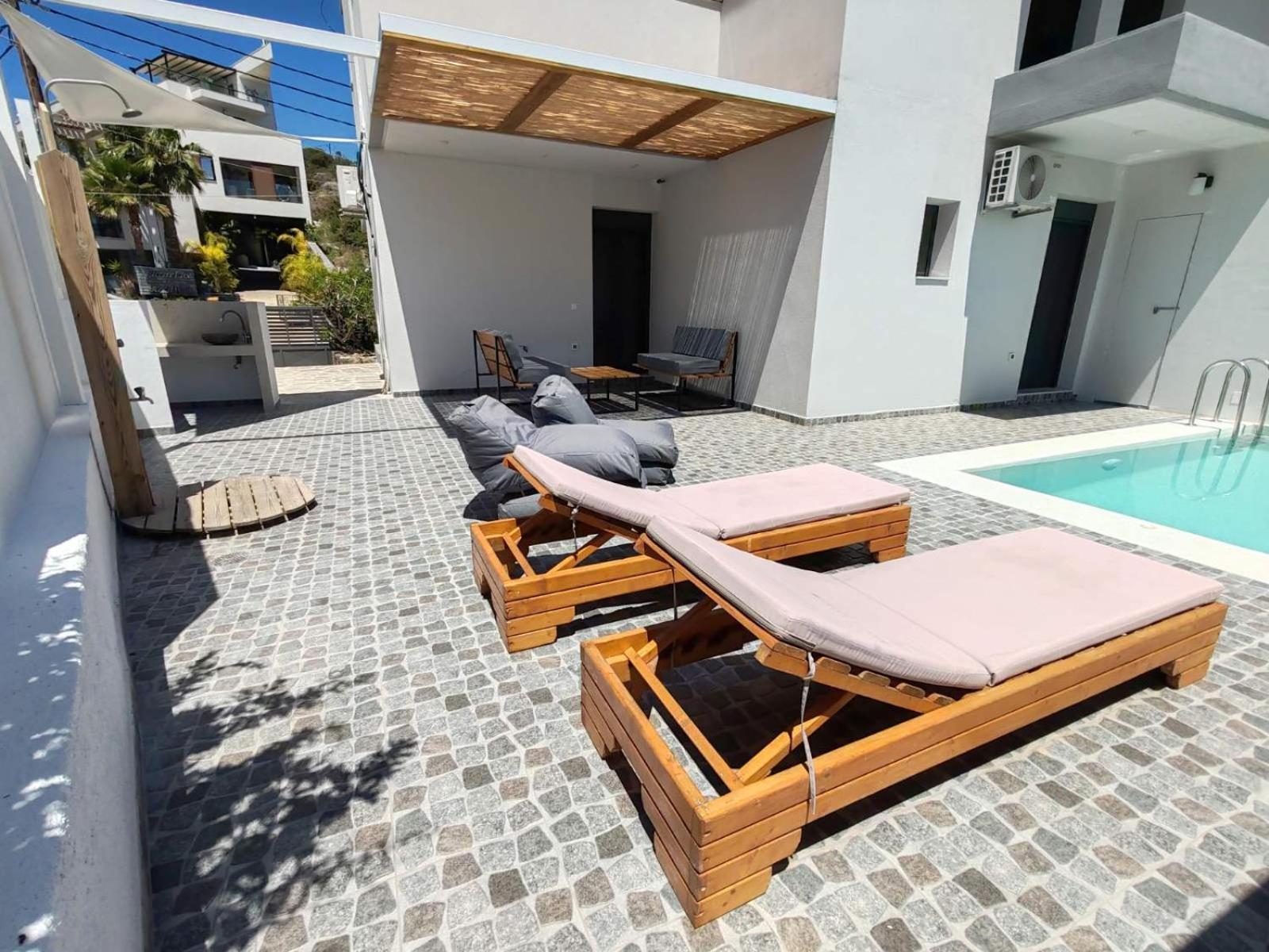 Amphitrite Beach House Villa Agios Nikolaos  Exterior photo